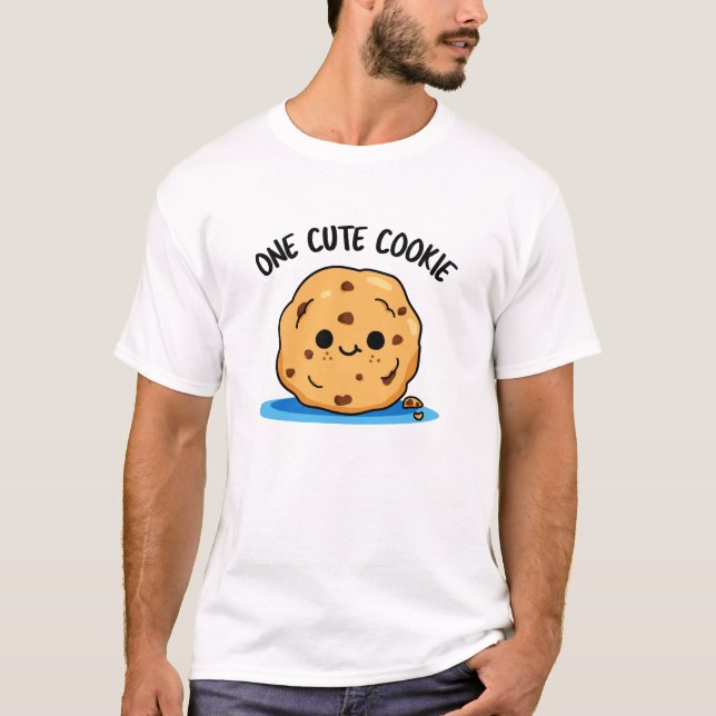 Camiseta Un divertido bollo de comida para una galleta (Anverso)