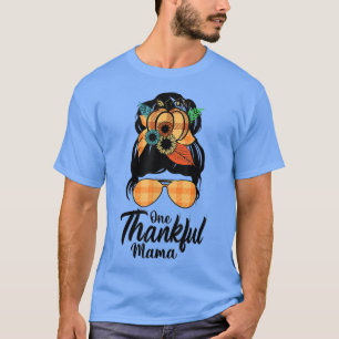 Camiseta Un Divertido Desordenado Bun De Mamá Que Cae En El
