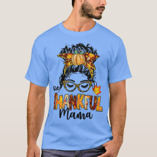 Camiseta Un Divertido Desordenado Bun De Mamá Que Cae En El