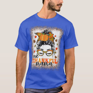 Camiseta Un Divertido Desordenado Bun De Mamá Que Cae En El