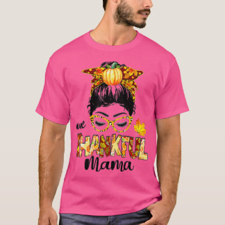 Camiseta Un Divertido Desordenado Bun De Mamá Que Cae En El