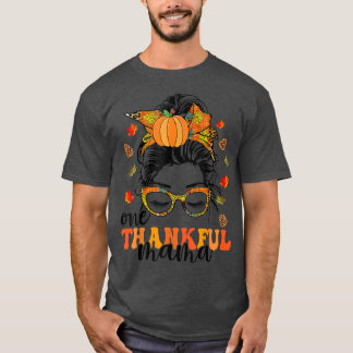 Camiseta Un Divertido Desordenado Bun De Mamá Que Cae En El