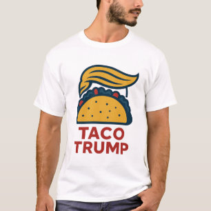 Camiseta Un divertido mashup político de Taco Trump