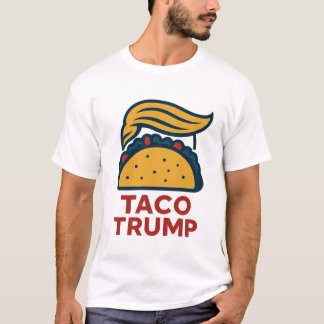 Camiseta Un divertido mashup político de Taco Trump