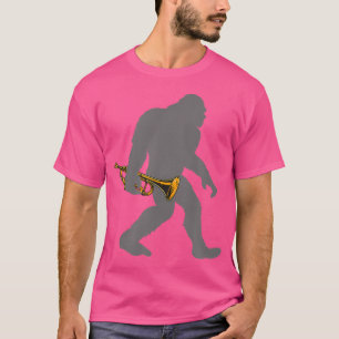 Camiseta Un divertido músico de Trumpeter con Trump