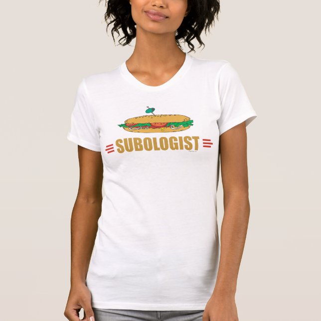 Camiseta Un divertido sandwich submarino (Anverso)