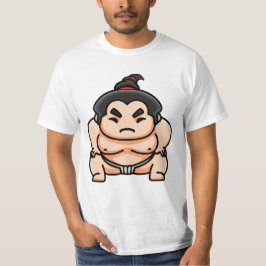 Camiseta Un divertido sumo japonés