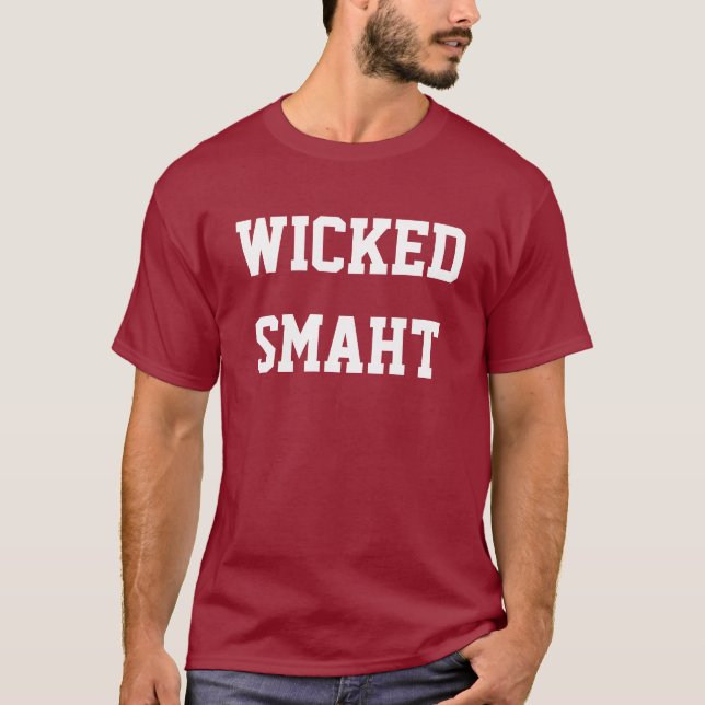 Camiseta Un divertido y gracioso acento de Boston (Anverso)