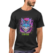 ¡Un DJ de Cyber Cat Vibes Tee!