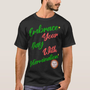 Camiseta Un don de determinación de motivación bastante pos