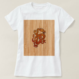 Camiseta Un Dragón Crimson en Bamboo como