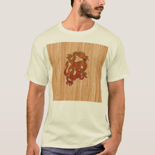 Camiseta Un Dragón Crimson en Bamboo como