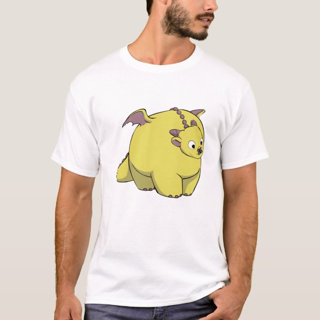 Camiseta Un dragón gordo (Anverso)