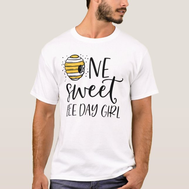Camiseta Un dulce Chica del Día de la Abeja Funny Primavera (Anverso)