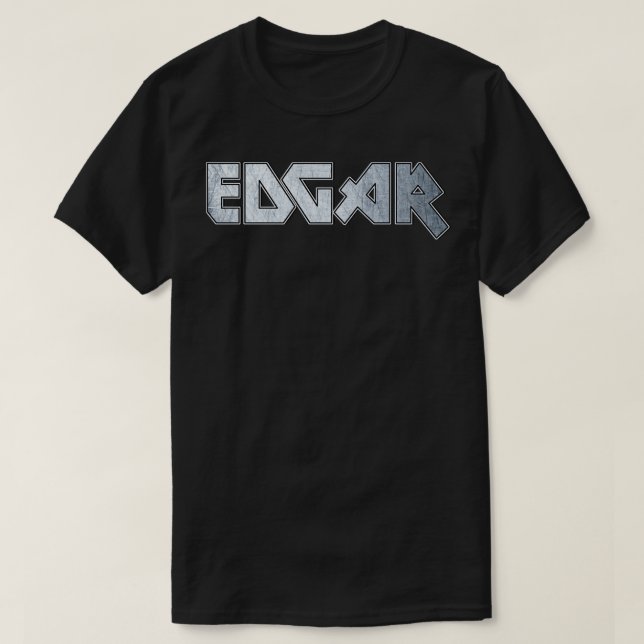 Camiseta Un duro Edgar metalizado (Diseño del anverso)