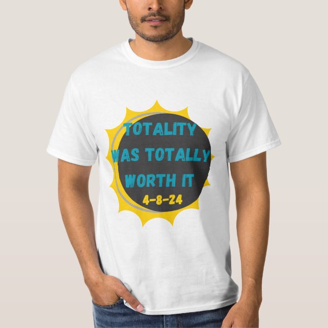 Camiseta un eclipse solar de por vida que vale dos veces (Anverso)