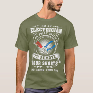 Camiseta Un Electricista Gracioso Para