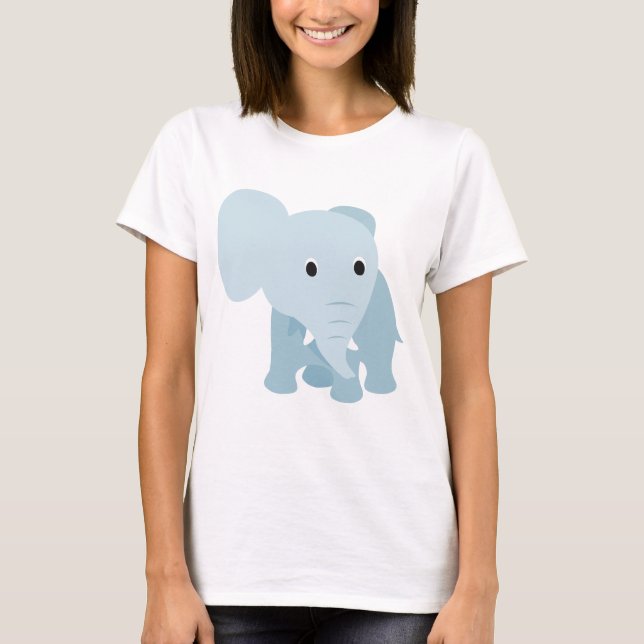 Camiseta Un elefante pequeño (Anverso)
