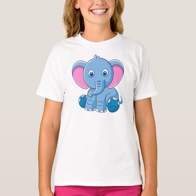 Camiseta Un elefante pequeño (Anverso)