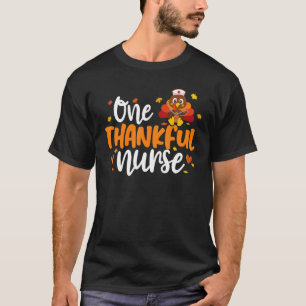 Camiseta Un Enfermero Agradecido Pavo De Acción De Gracias