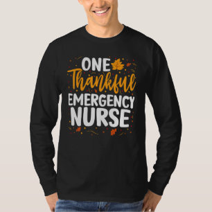 Camiseta Un Enfermero De Emergencia Agradecido Que Coincide
