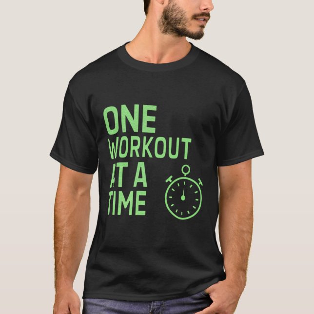 Camiseta Un entrenamiento a la vez (Anverso)