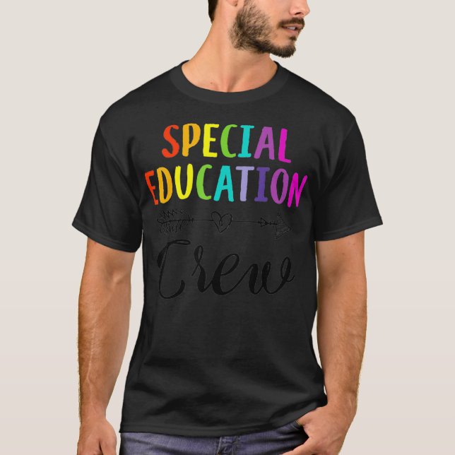 Camiseta Un equipo de educación especial es gracioso volver (Anverso)
