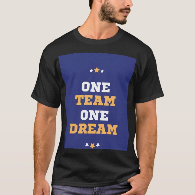 Camiseta Un equipo, un sueño (Anverso)