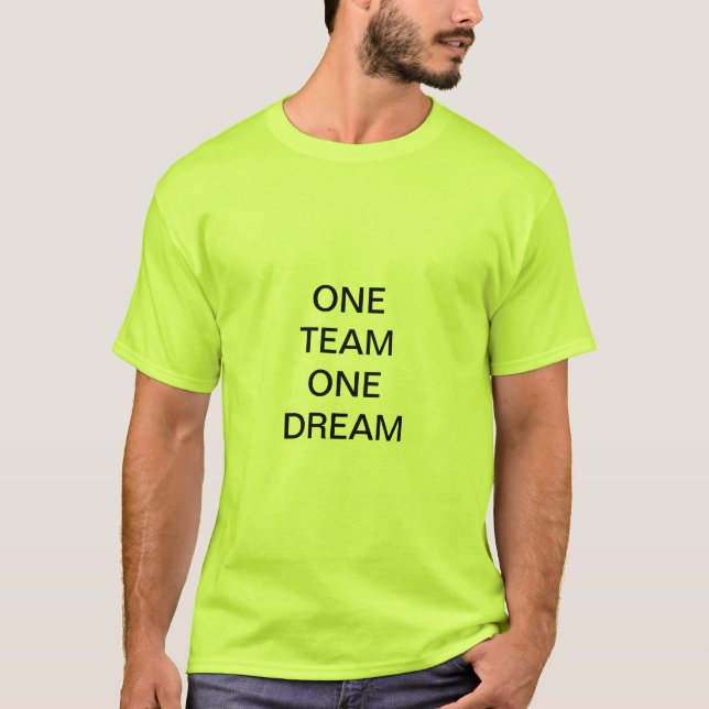 CAMISETA UN EQUIPO UN SUEÑO (Anverso)