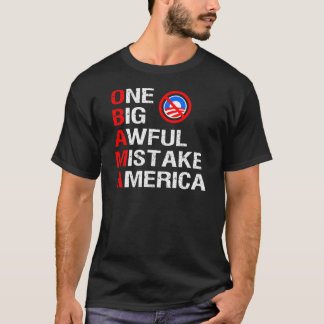 Camiseta Un error tremendo grande, América