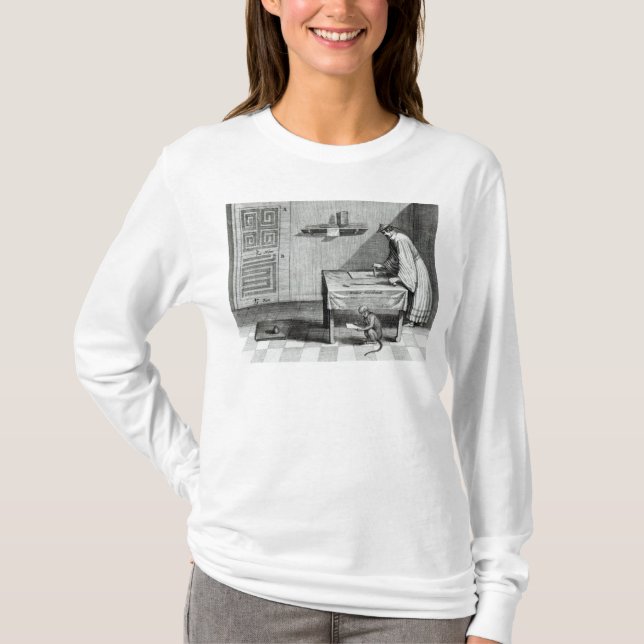 Camiseta Un escribano chino (Anverso)