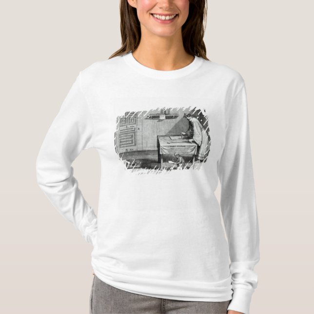 Camiseta Un escribano chino (Anverso)
