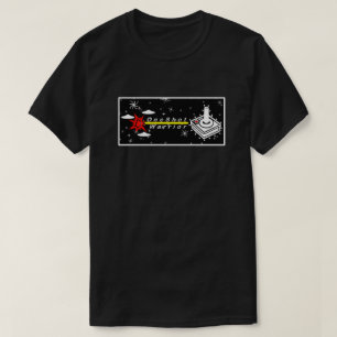 Camiseta Un espacio guerrero de disparo