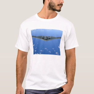 Camiseta Un espíritu B-2 se esparce por el cielo