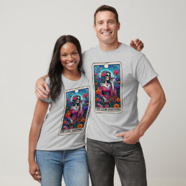 Camiseta Un esqueleto el tarot del jardinero alto