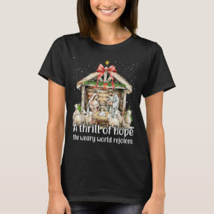 Camiseta Un estremecimiento de esperanza El mundo cansado s