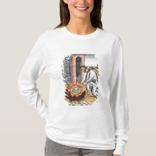 Camiseta Un europeo contratado a hacer un relicario