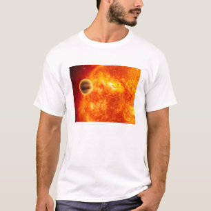 Camiseta Un exoplaneta gigante del gas