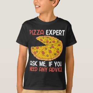 Camiseta Un experto en pizza me pregunta si necesitas algún