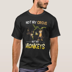 Camiseta Un extraño animal del zoológico de Monkey Lover no