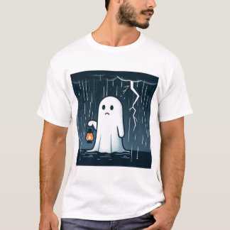 Camiseta Un fantasma en la tormenta