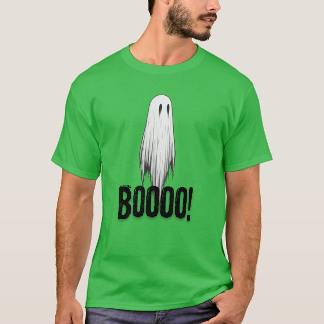 Camiseta ¡Un fantasma tan lindo! Halloween (Anverso)