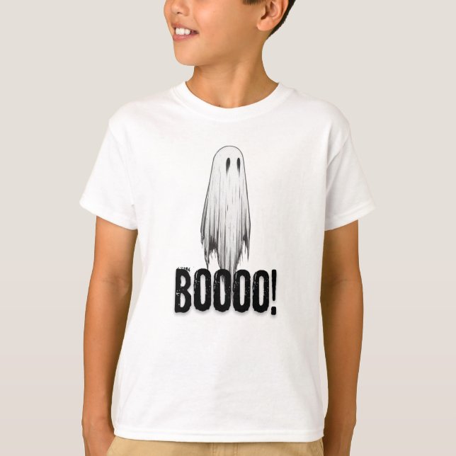 Camiseta ¡Un fantasma tan lindo! Halloween (Anverso)