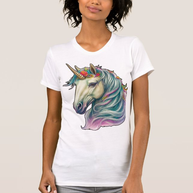 Camiseta ¡Un fantástico unicornio! (Anverso)
