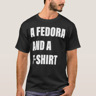 Camiseta Un Fedora Y Un Vestido De Sótano