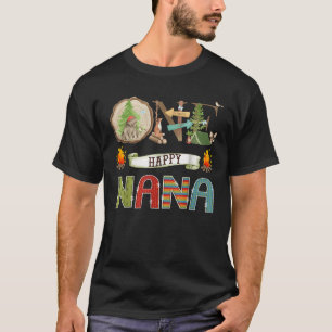 Camiseta Un feliz campista de Nana 1er cumpleaños