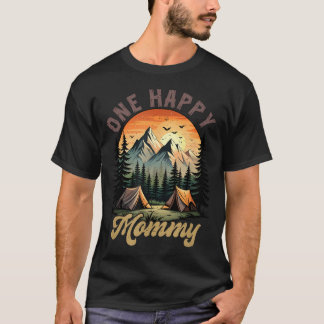 Camiseta Un Feliz Cumpleaños 1 De Mamá Campista