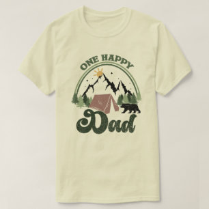 Camiseta Un feliz cumpleaños de camper, un feliz papá