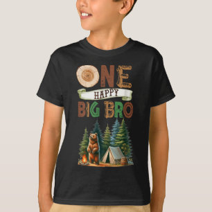 Camiseta Un Feliz Cumpleaños del Primer Hermano Mayor Campi