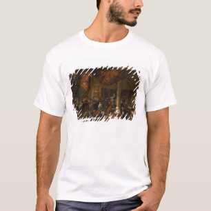 Camiseta Un festín de Bodas de aldea con juerguistas